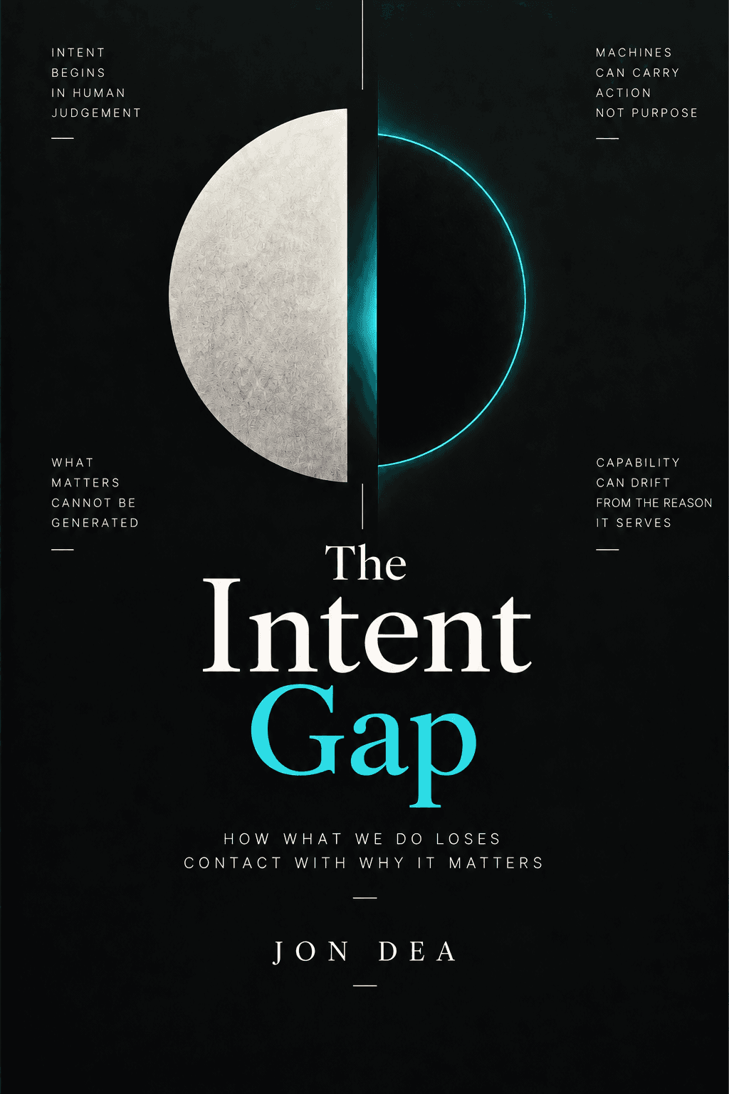 The Intent Gap by Jon Dea front cover